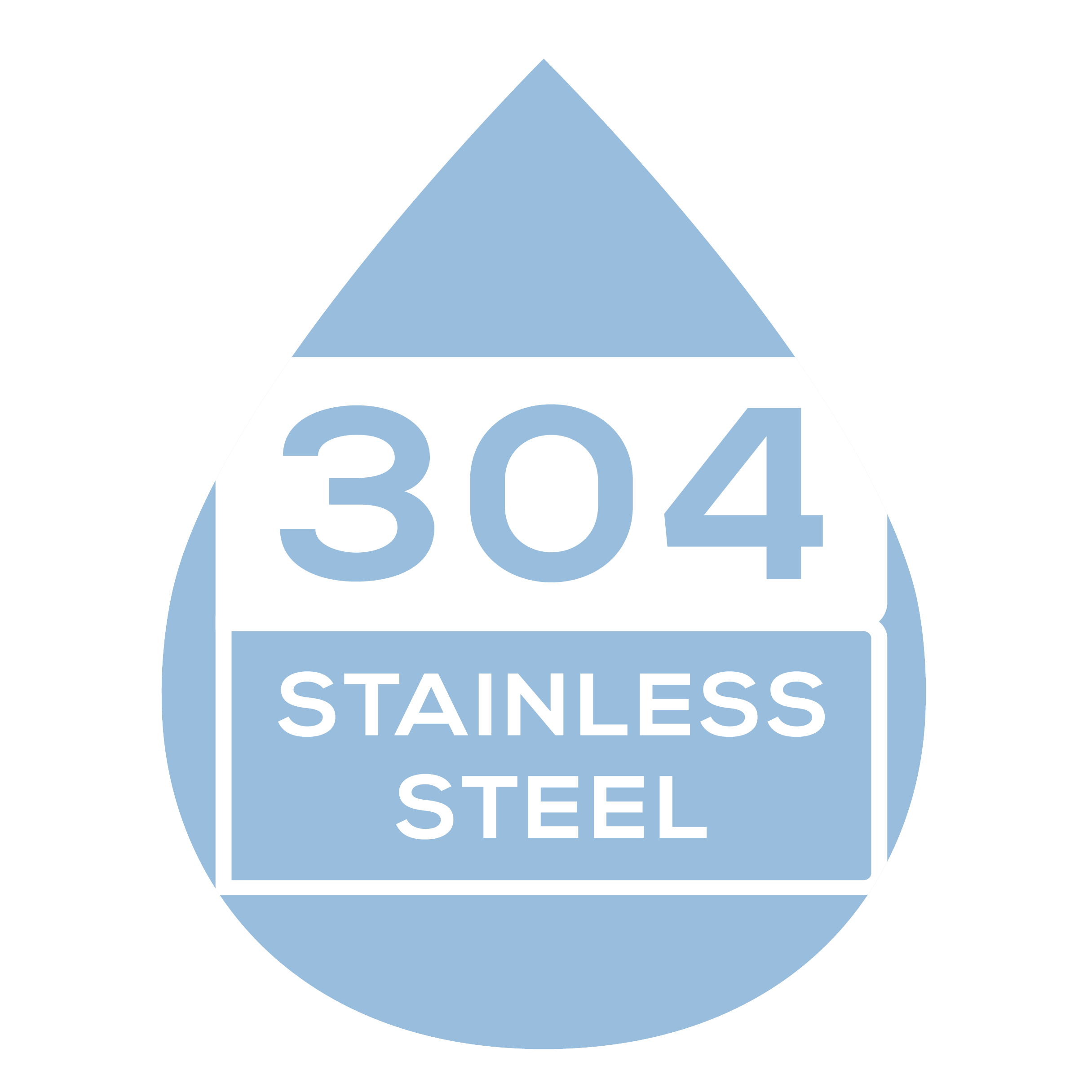 304 Stainless Steel Icon