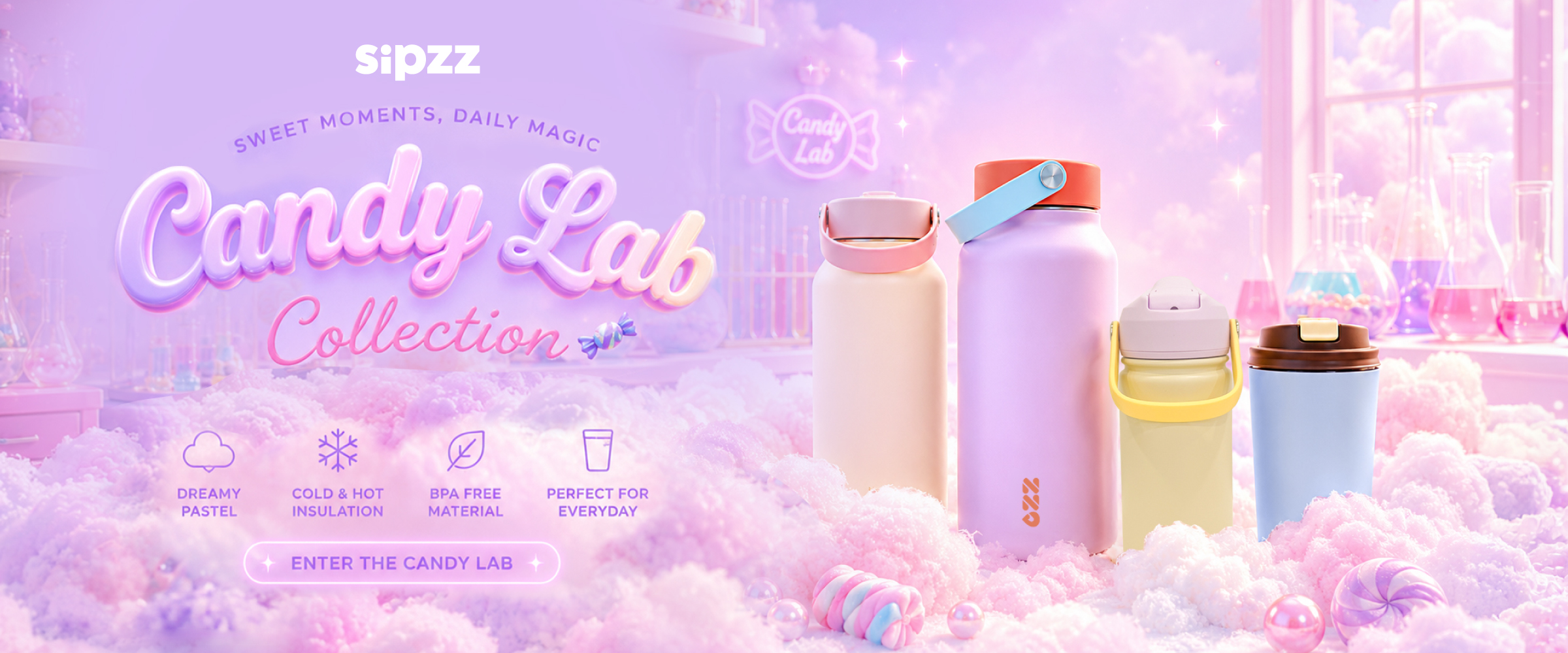 Sipzz Candy Lab Collection